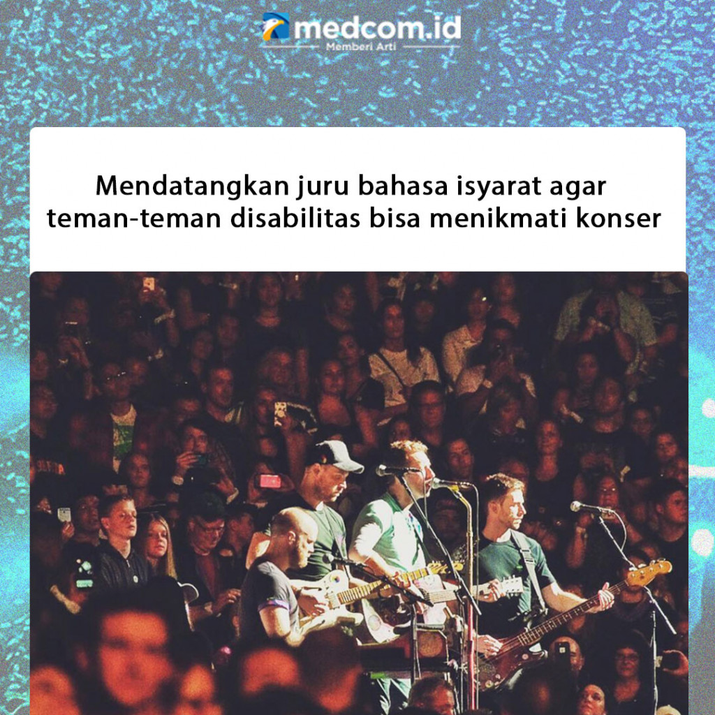 Fakta Menarik Konser Coldplay di Jakarta