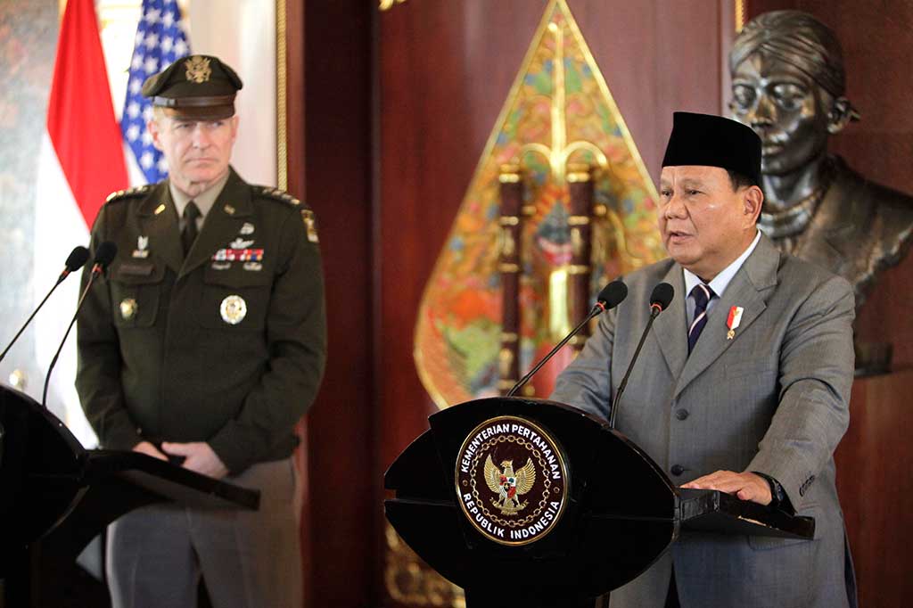 Menteri Pertahanan (Menhan) RI Prabowo Subianto menilai diterimanya kadet dari Indonesia untuk menjadi siswa di akademi militer Amerika Serikat merupakan terobosan sejarah.