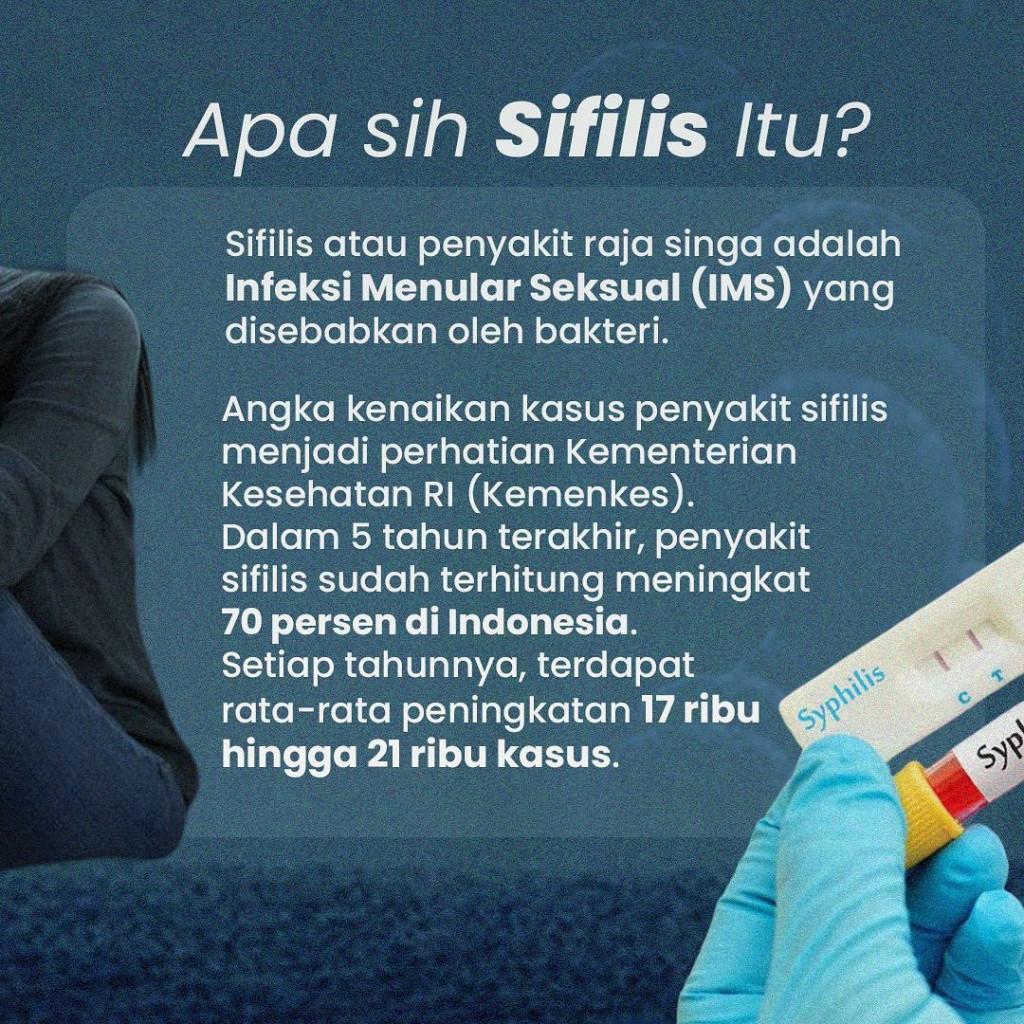 Sifilis Melonjak 70%, Apa Sih Penyebabnya?