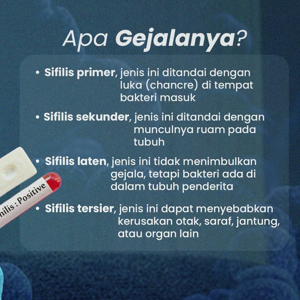 Sifilis Melonjak 70%, Apa Sih Penyebabnya?