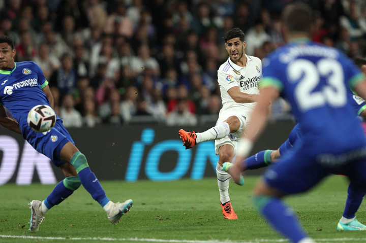 Marco Asensio menjadi pahlawan kemenangan Real Madrid berkat golnya yang terjadi pada babak kedua.