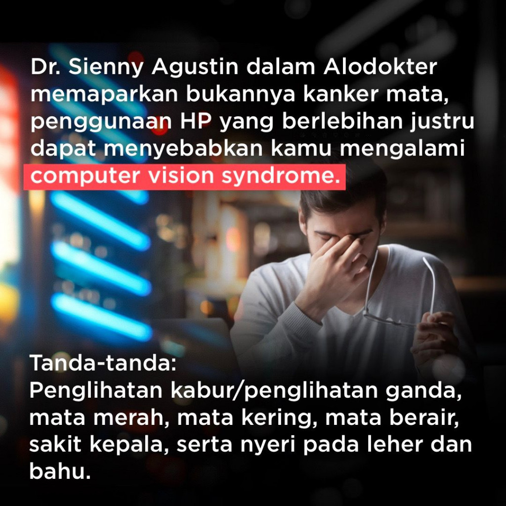 Benarkah Main HP Sebabkan Kanker Mata? Yuk, Cek Faktanya