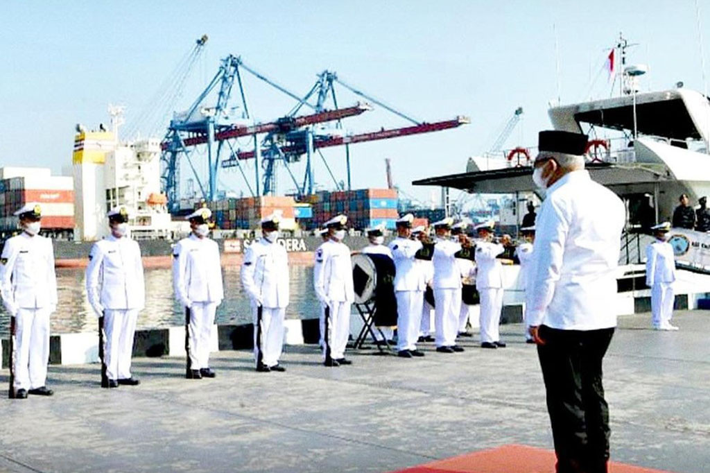 Berdasarkan siaran pers yang diterima di Jakarta, Senin, Wapres akan meresmikan secara serentak 68 Program Kampung Bahari Nusantara yang ada di satuan Komando TNI AL di seluruh Indonesia dari Pulau Untung Jawa.