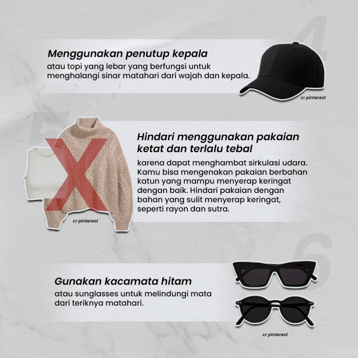 Ini 6 Tips Memilih Outfit Anti-Gerah saat Cuaca Panas