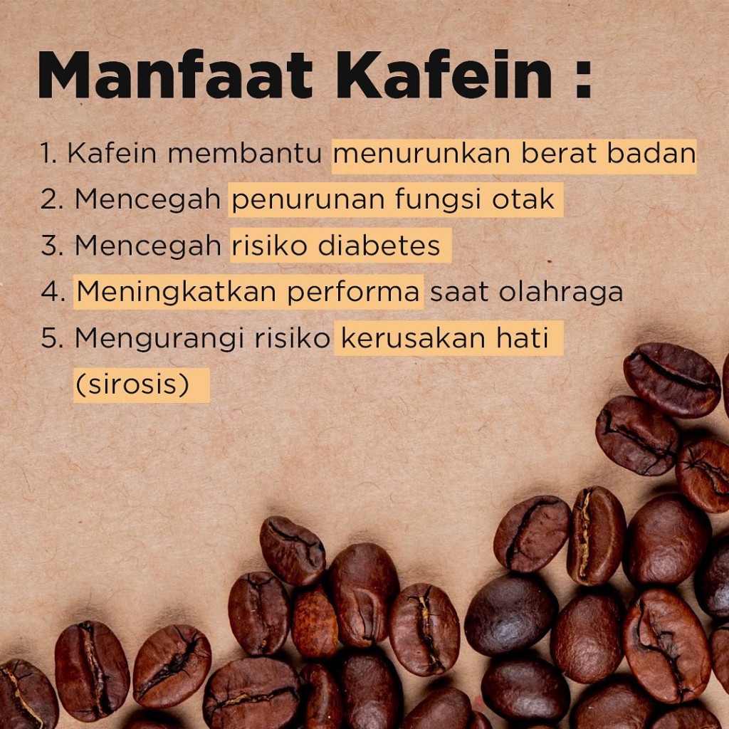 Manfaat dan Risiko Konsumsi Kafein bagi Tubuh