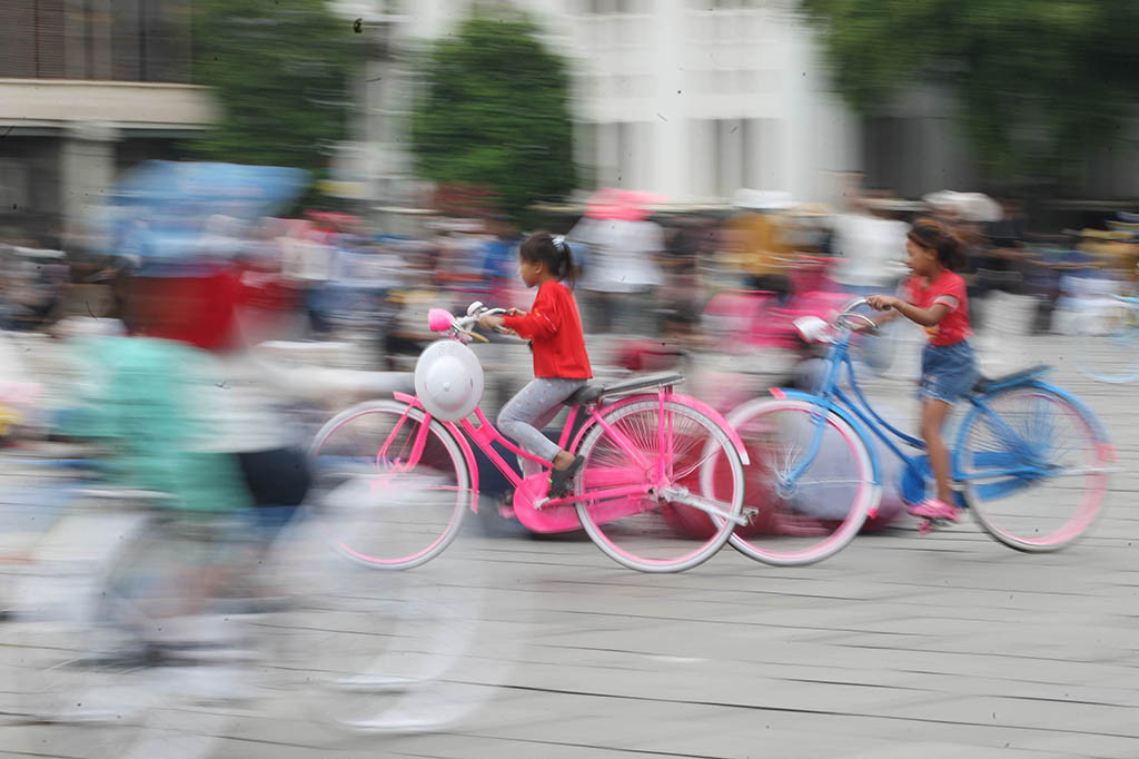 Berdasarkan data Pusat Informasi Kota Tua, hingga pukul 14.00 WIB, sebanyak 9.069 pengunjung memadati Kawasan Kota Tua. Pengunjung sebanyak itu terdiri atas 8.933 wisatawan domestik dan 136 wisatawan mancanegara.