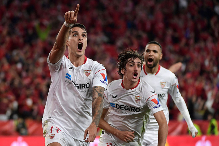 Sampai laga berakhir tidak ada gol tambahan yang tercipta dan pertandingan harus berlanjut ke babak extra time. Sevilla bisa mencetak gol pada menit ke-95. Bermula dari tusukan Bryan Gil di sayap kiri, dia lalu melepas umpan silang ke kotak penalti yang ditanduk oleh Erik Lamela menjadi gol. Kedudukan menjadi 2-1 (agregat 3-2). 