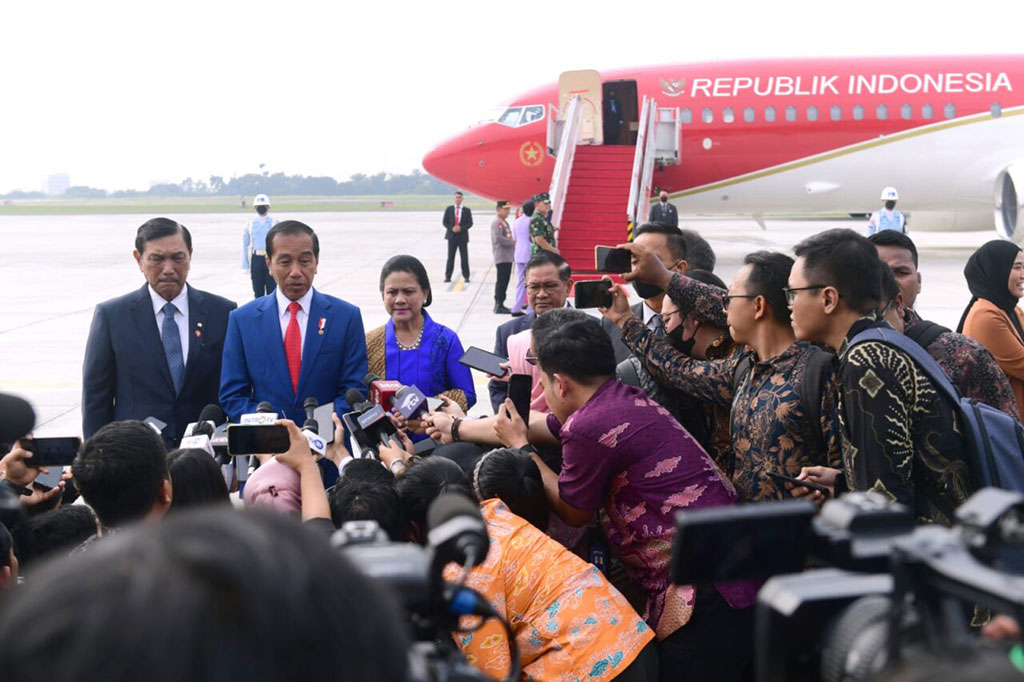 Selain isu perdamaian, Presiden mengaku akan menyampaikan sejumlah hasil KTT Ke-42 ASEAN di Labuanbajo pekan lalu dalam KTT G7 Hiroshima itu. 
