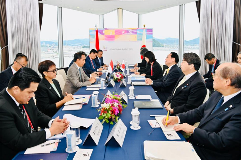 Dalam pertemuan tersebut, Jokowi sempat mendorong kembali percepatan penyelesaian perundingan Perjanjian Kemitraan Ekonomi Komprehensif Indonesia-Jepang (IJEPA). Jokowi bahkan menargetkan perundingan itu dapat rampung pada September 2023.