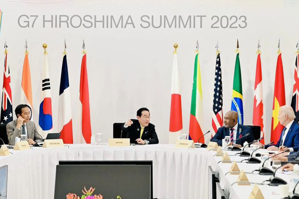 Presiden juga menegaskan bahwa lebih dari 270 juta penduduk Indonesia yang menjadi jangkar perdamaian, demokrasi, dan ekonomi di kawasan Asia Tenggara dan Asia Pasifik harus sejahtera.