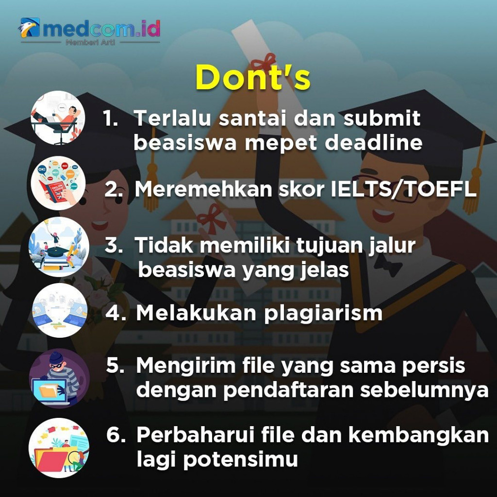 Do and Don'ts Persiapan Mendaftar Beasiswa LPDP