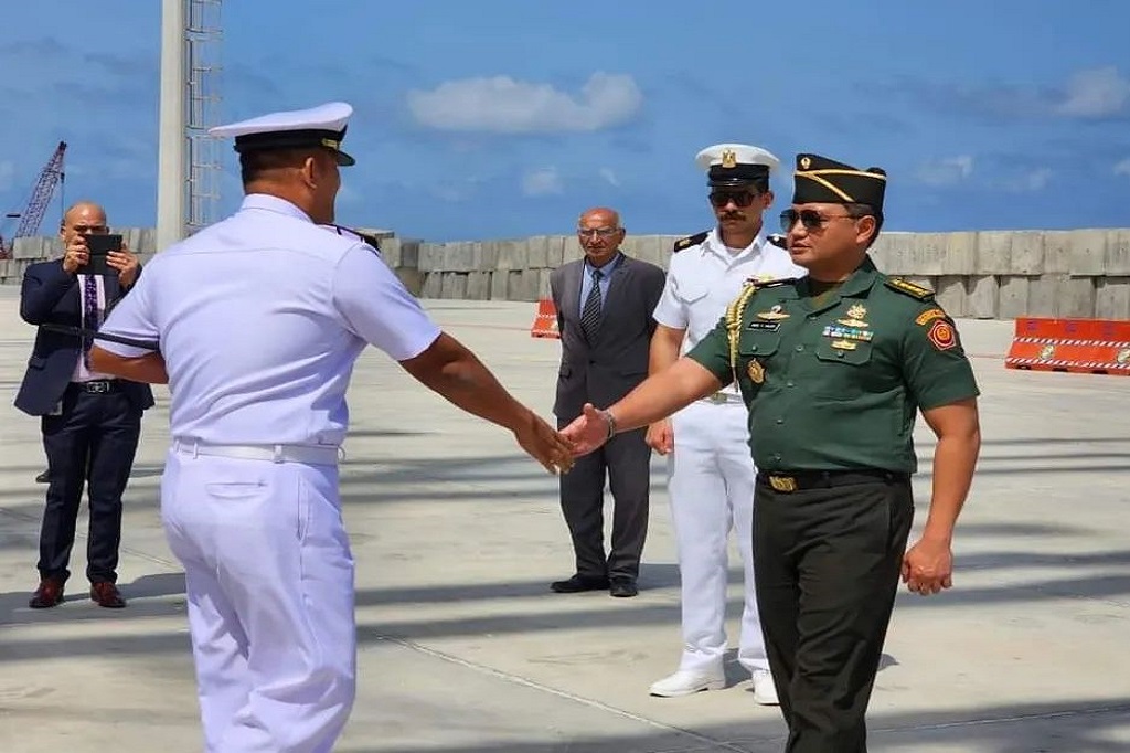 Pelayaran etape keenam menuju Aljazair dalam rangka pelayaran muhibah diplomasi dan duta bangsa Kartika Jala Krida 2023, KRI Bima suci nantinya akan menempuh perjalanan selama 9 hari pelayaran melewati Laut Mediterania.