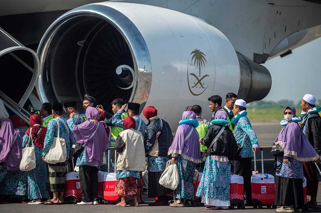 Sementara kloter 3 calon jemaah haji asal Kabupaten Sampang, Bangkalan dan Kota Surabaya.