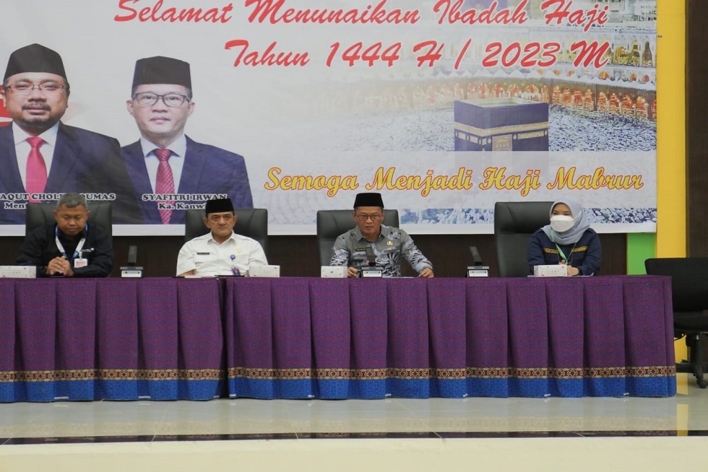 Kepala Kantor Wilayah Kementerian Agama Provinsi Sumatra Selatan Syafitri Irwan menjelaskan, tahun ini Embarkasi Palembang akan memberangkatkan 8.192 jamaah dengan rincian 7.012 jamaah asal Sumsel, 1.065 jamaah dari Bangka Belitung, dan 115 petugas kloter. Mereka akan diberangkatkan dalam 23 kelompok terbang (kloter).