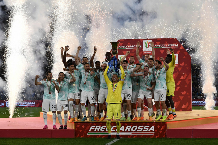 Kemenangan ini sekaligus membuat Inter Milan mempertahankan gelar Piala Italia mereka setelah musim lalu mengalahkan Juventus di partai final.
