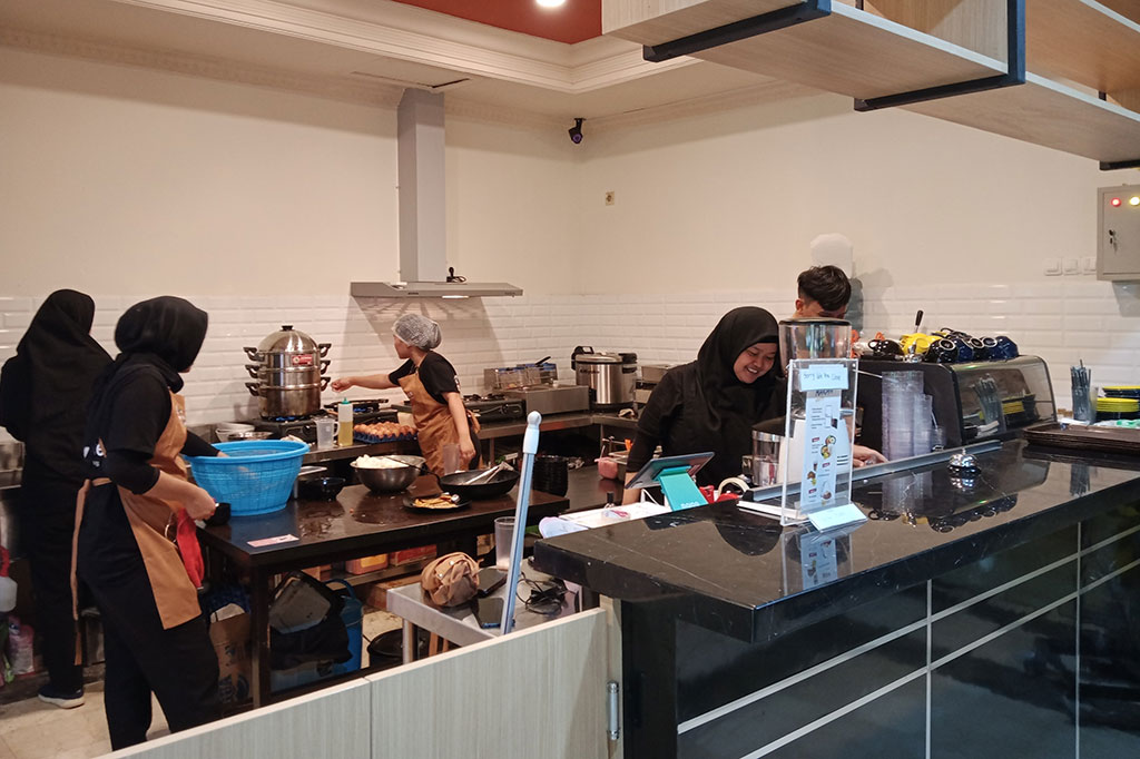 Peresmian Terrace Cafe sebagai unit bisnis merupakan bentuk komitmen dari PT Indocater untuk mulai fokus ke ranah UMKM.