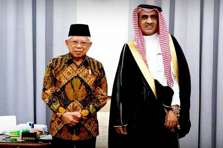Pada pertemuan tersebut, Wapres juga menyampaikan harapan agar hubungan bilateral Indonesia dengan Arab Saudi dapat ditingkatkan, utamanya dalam bidang ekonomi dan perdagangan. 