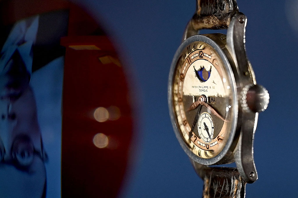 Arloji Ref 96 Quantieme Lune, awalnya milik Aisin-Gioro Puyi, raja terakhir dari Dinasti Qing Tiongkok.