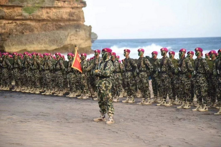 Upacara penyematan baret ungu ini merupakan bagian dari implementasi pembinaan Korps Marinir dari aspek kultural yaitu pembinaan tradisi yang menjunjung nilai-nilai luhur, pembinaan karakter, penanaman rasa kebanggaan dan kehormatan diri serta kecintaan terhadap Korps.