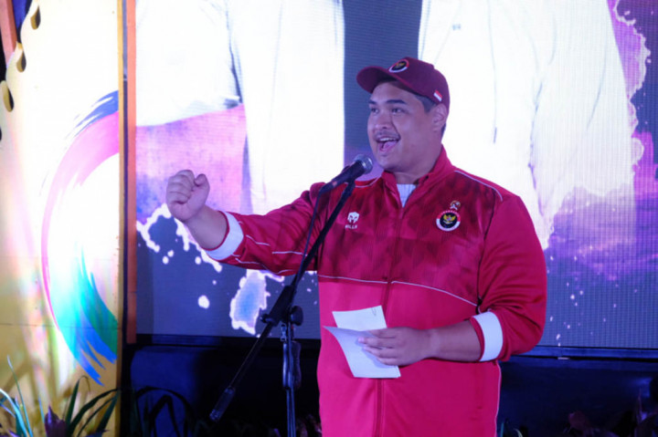 Menpora Dito berharap, seluruh atlet yang akan terjun di 12 cabor dari total 14 cabor yang akan dipertandingkan di Kamboja selama 7 hari mukai 3 - 9 Juni, siap mental untuk meraih juara.
