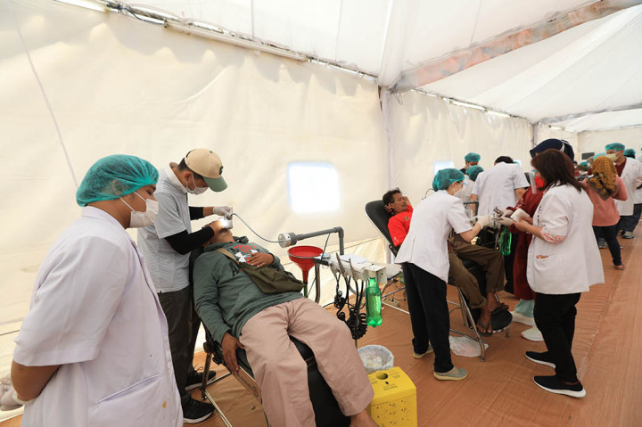 Ia menyampaikan tema Waisak dari Walubi 'Aktualisasi Beragama dalam Kehidupan Sehari-Hari'. 