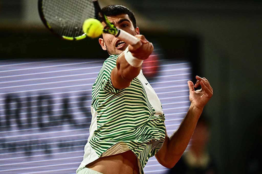 Di putaran keempat unggulan pertama tersebut akan bertemu dengan unggulan ke-17 asal Italia Lorenzo Musetti.