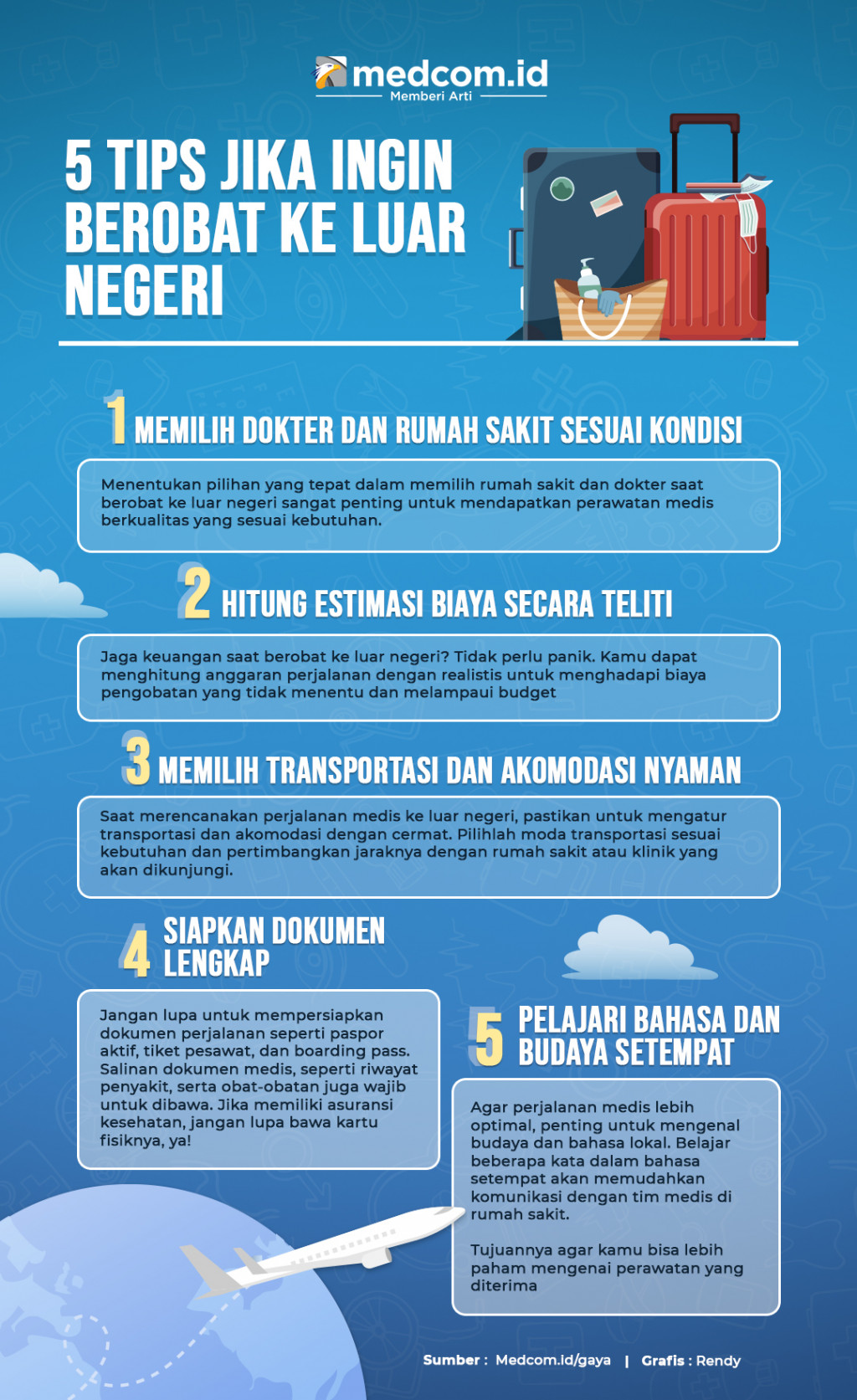 5 Tips Jika Ingin Berobat ke Luar Negeri