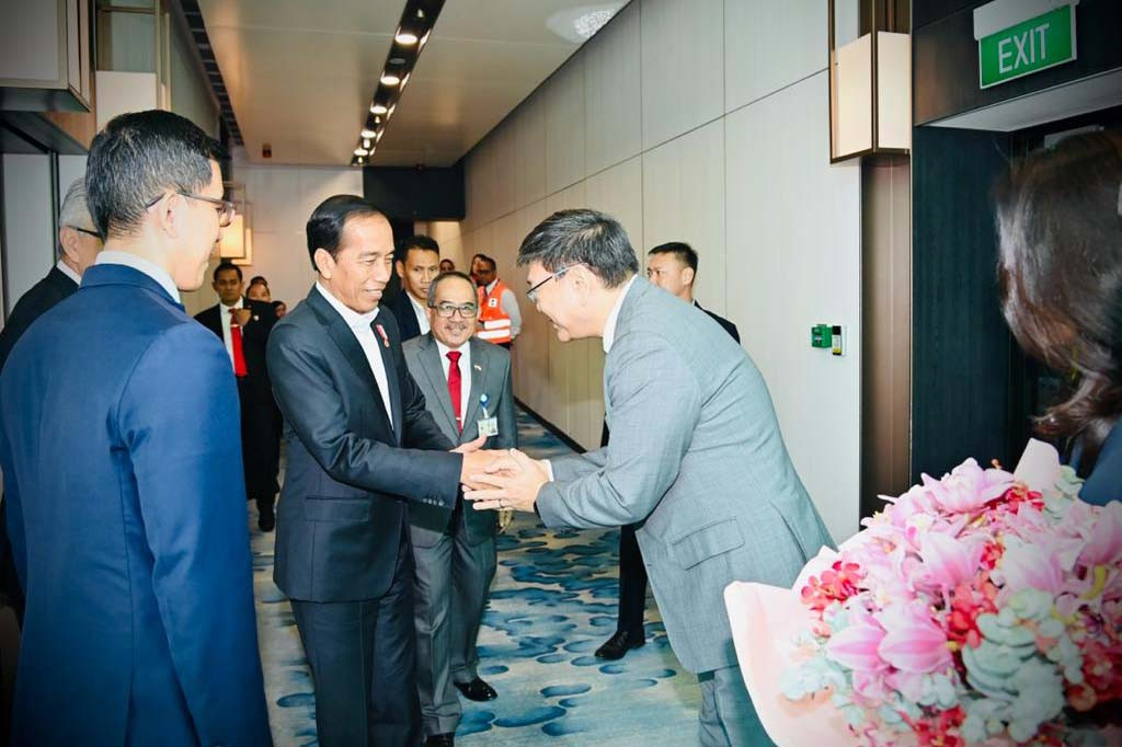 Dari bandara, Presiden dan Ibu Iriana akan menuju ke Sands Expo & Convention Center, Singapura, untuk menghadiri Ecosperity Week 2023 yang digelar oleh Temasek Foundation. 