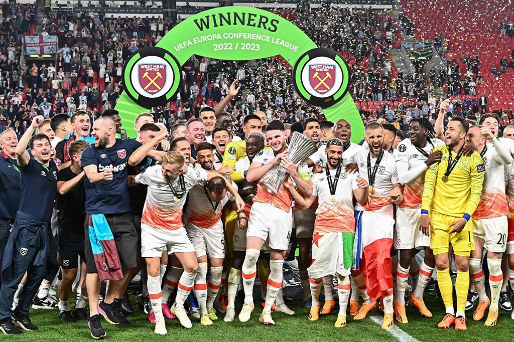 Ini merupakan gelar Eropa pertama West Ham selama 58 tahun setelah terakhir kali menjuarai UEFA Cup Winners pada musim 1964/65 silam.