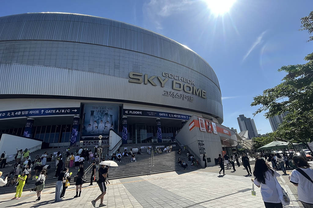 Gocheok Sky Dome, venue konser ‘The Dream Show 2: In Your DREAM’ di Korea Selatan.