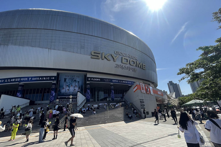 Gocheok Sky Dome, venue konser ‘The Dream Show 2: In Your DREAM’ di Korea Selatan.