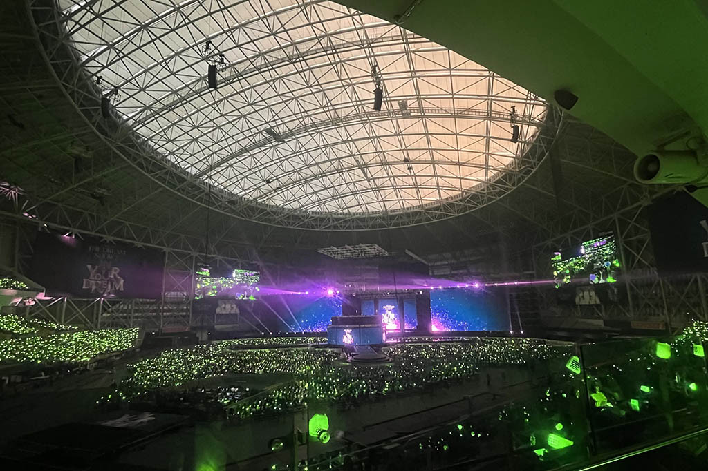 Detik-detik menjelang konser ‘ The Dream Show 2: In Your DREAM’ dimulai.