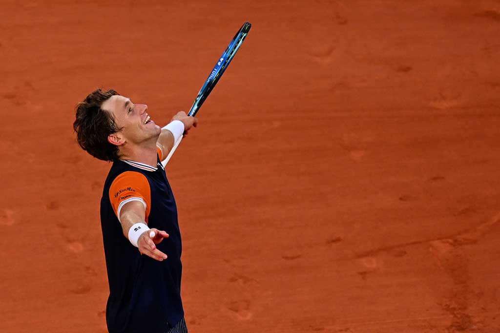 Peringkat keempat dunia Ruud belum pernah memenangi satu set pun melawan Djokovic dalam empat pertemuan, meski ini akan menjadi pertandingan pertama mereka di turnamen besar.