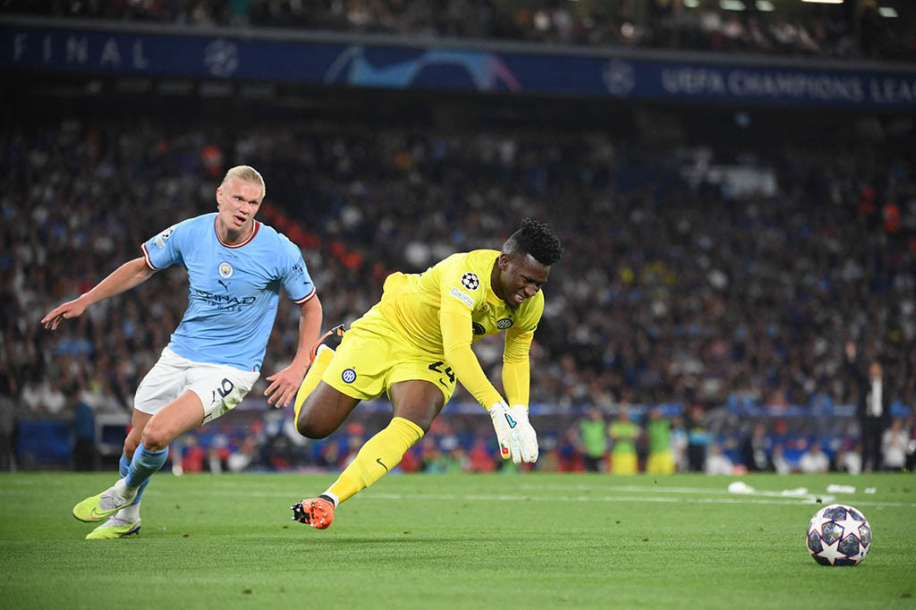 Manchester City sukses meraih treble winners usai menekuk Inter Milan dengan skor 1-0 pada final Liga Champions di Stadion Ataturk Olympic, Istanbul, Turki, Minggu, 11 Juni 2023 dini hari WIB.