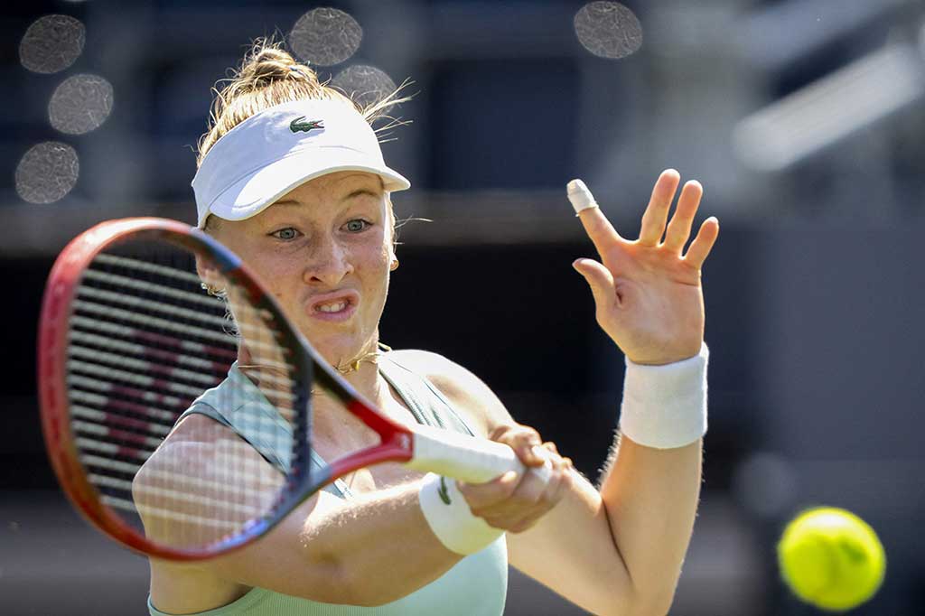 Venus kalah 6-3, 6-7 (3/7), 2-6 dari petenis remaja asal Swiss, Celine Naef.