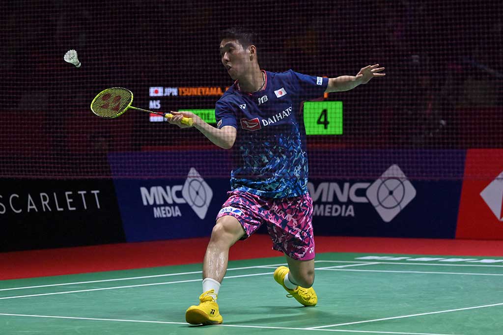 Pemain bulu tangkis yang akrab disapa Jojo itu berhasil menyelesaikan pertandingan berdurasi 39 menit melalui dua gim langsung 21-17 dan 21-10 atas Tsuneyama.