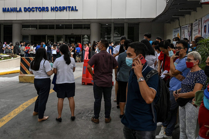 Diego Mariano, petugas informasi di kantor pertahanan sipil, mengatakan pihak berwenang sedang menilai dampak gempa tersebut. 