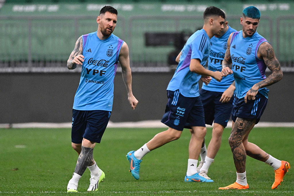 Timnas Argentina bakal melakoni laga persahabatan melawan Timnas Australia di Beijing, Tiongkok pada Kamis, 15 Juni 2023.
