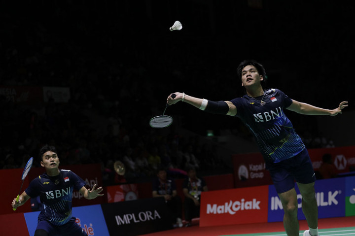 Pasangan ganda putra Indonesia Leo Rolly Carnando/Daniel Marthin berhasil melaju ke babak perempat final Indonesia Open 2023 usai mengakhiri perlawanan wakil Malaysia Ong Yew Sin/Teo Ee Yi di babak kedua turnamen tersebut, Kamis, 15 Juni 2023.