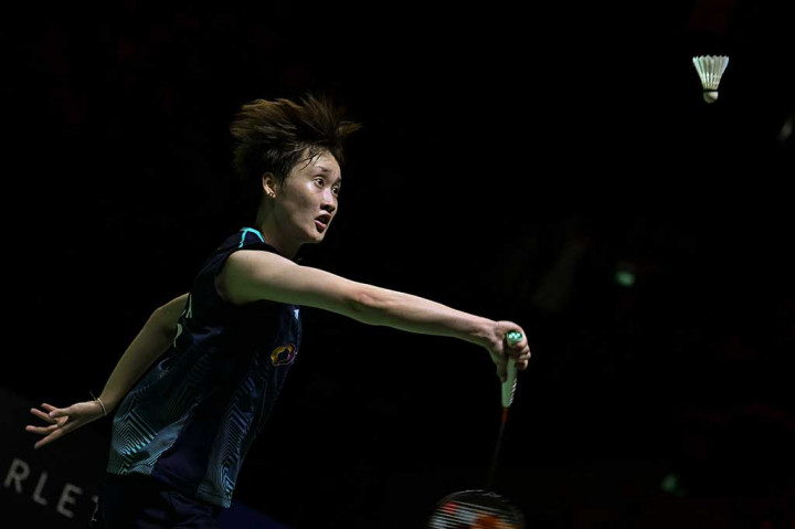 Chen Yu Fei menang dua set langsung atas An Se Young dengan skor 21-8, 21-17.
