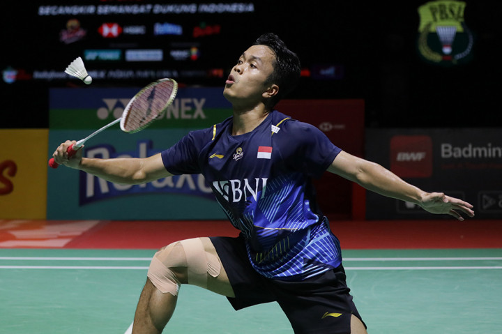 Timnas Bulu Tangkis Indonesia menggantungkan harapan untuk menyabet gelar Indonesia Open 2023 melalui satu-satunya wakil yang tersisa, yaitu Anthony Sinisuka Ginting yang akan memainkan partai puncak di Istora Gelora Bung Karno, Jakarta, Minggu, 18 Juni 2023 sore.