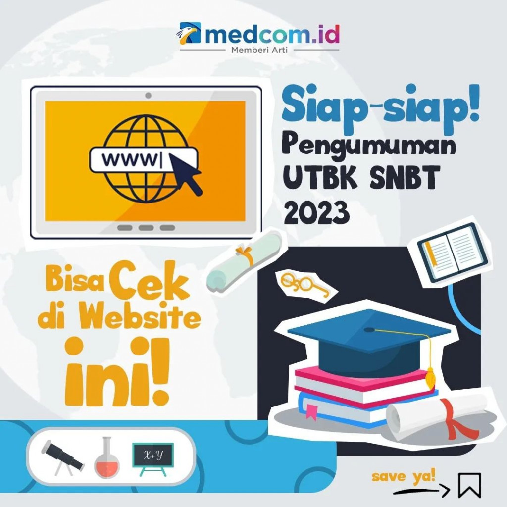 Pengumuman UTBK SNBT 2023 Bisa Dicek di Website Ini!