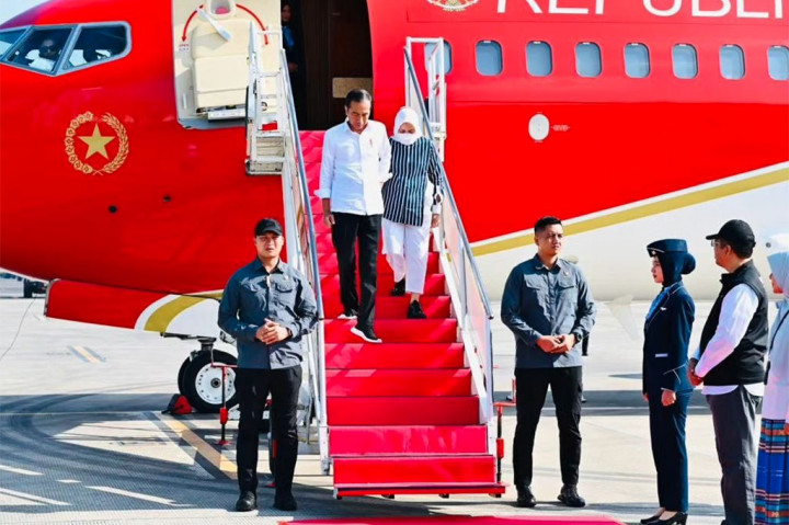 Presiden Joko Widodo didampingi Ibu Iriana Joko Widodo melakukan kunjungan kerja ke Provinsi Nusa Tenggara Barat (NTB), Selasa, 20 Juni 2023. 