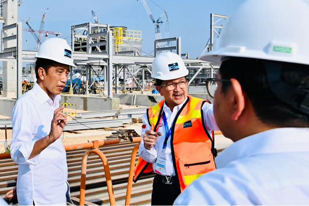 Jokowi menekankan bahwa smelter merupakan pijakan fondasi bagi Indonesia untuk menjadi negara maju di masa mendatang. Kepala Negara menyebut keberadaan sejumlah pabrik smelter di Tanah Air akan menambah daya saing yang dimiliki Indonesia dan mengubah ketergantungan ekonomi dari sektor konsumsi ke sektor produksi.