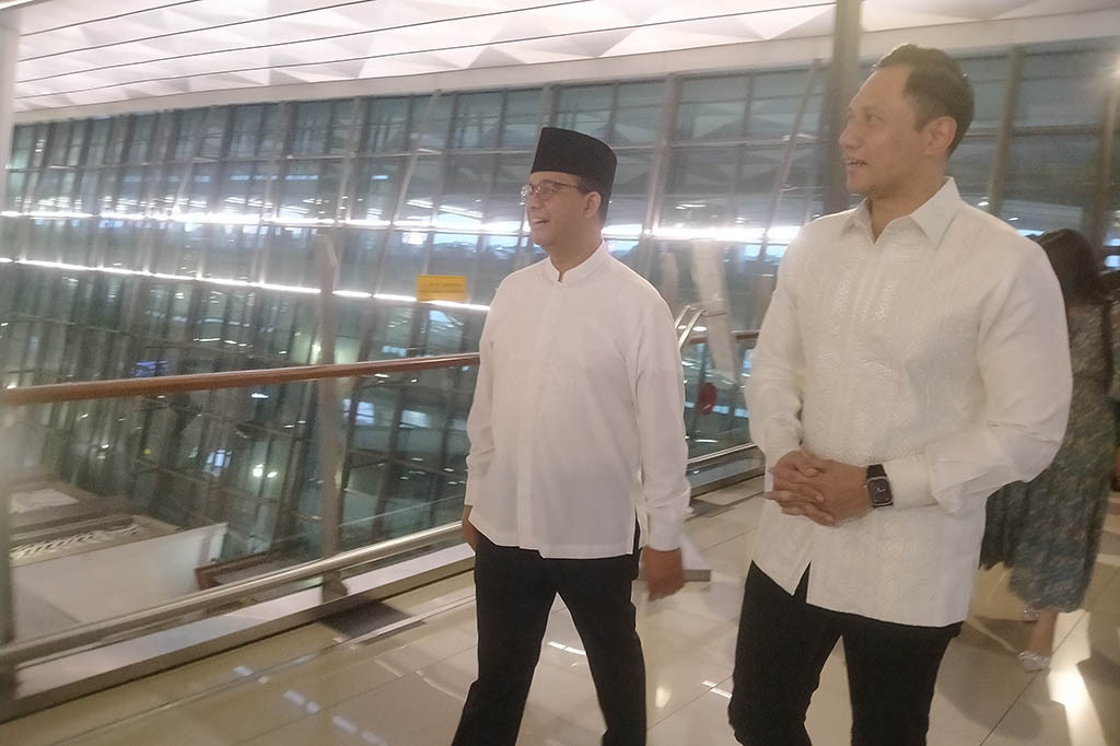 Anies menjelaskan, tujuannya ke Tanah Suci untuk ibadah, semoga keluarga bisa mengambil hikmah dari perjalanan keluarga nabi untuk mengikuti seluruh prosesi rangkain haji dan ritualnya.