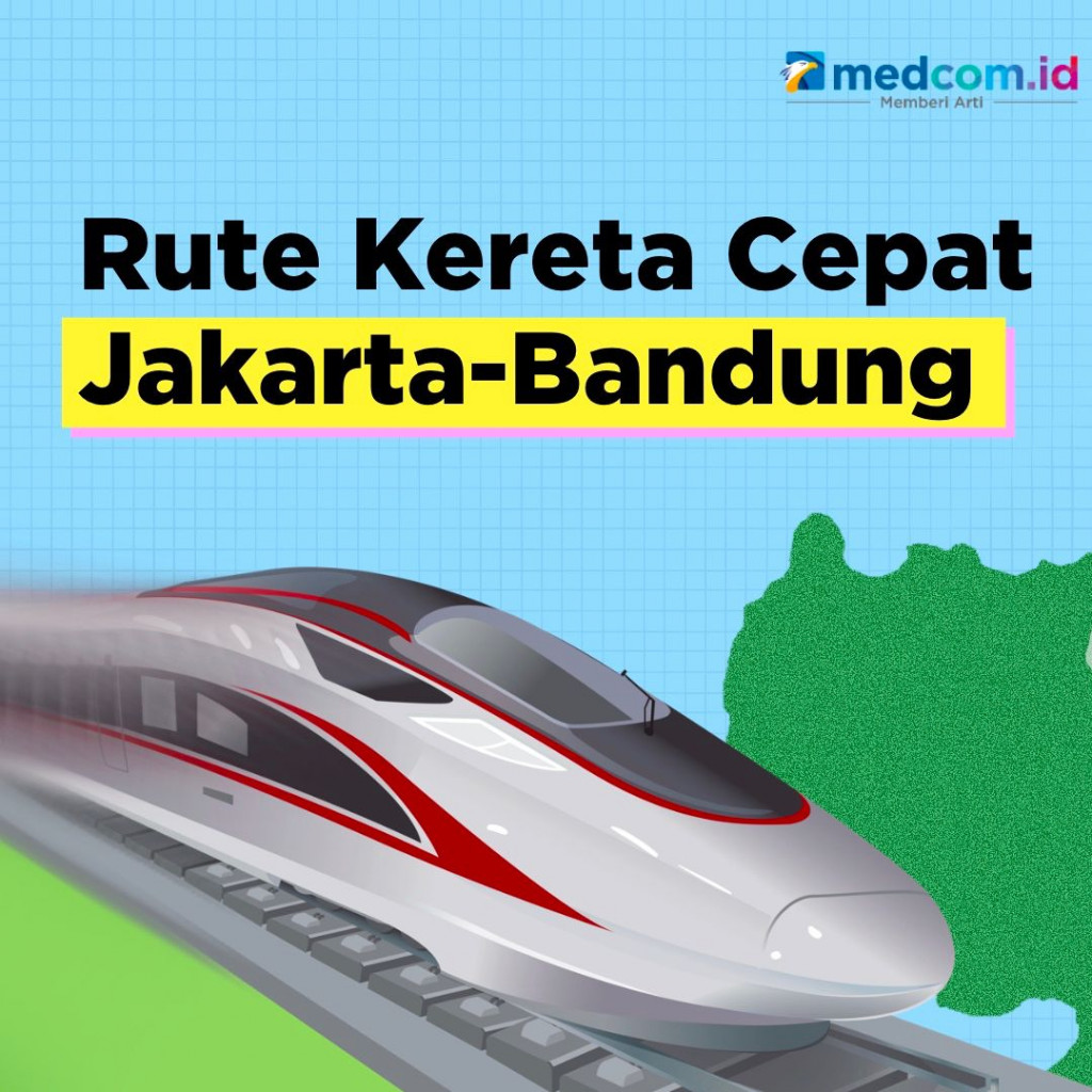 Rute Kereta Cepat Jakarta-Bandung