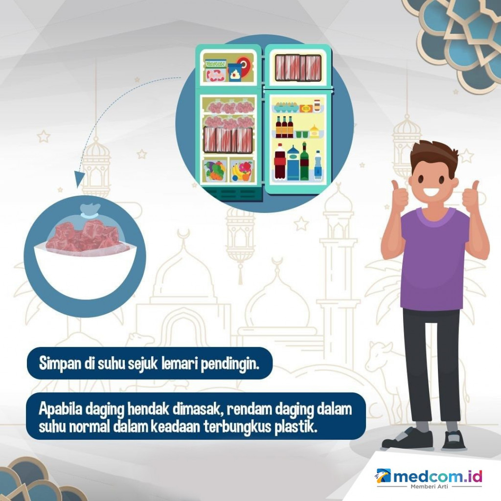 Langkah Menyimpan Daging Kurban