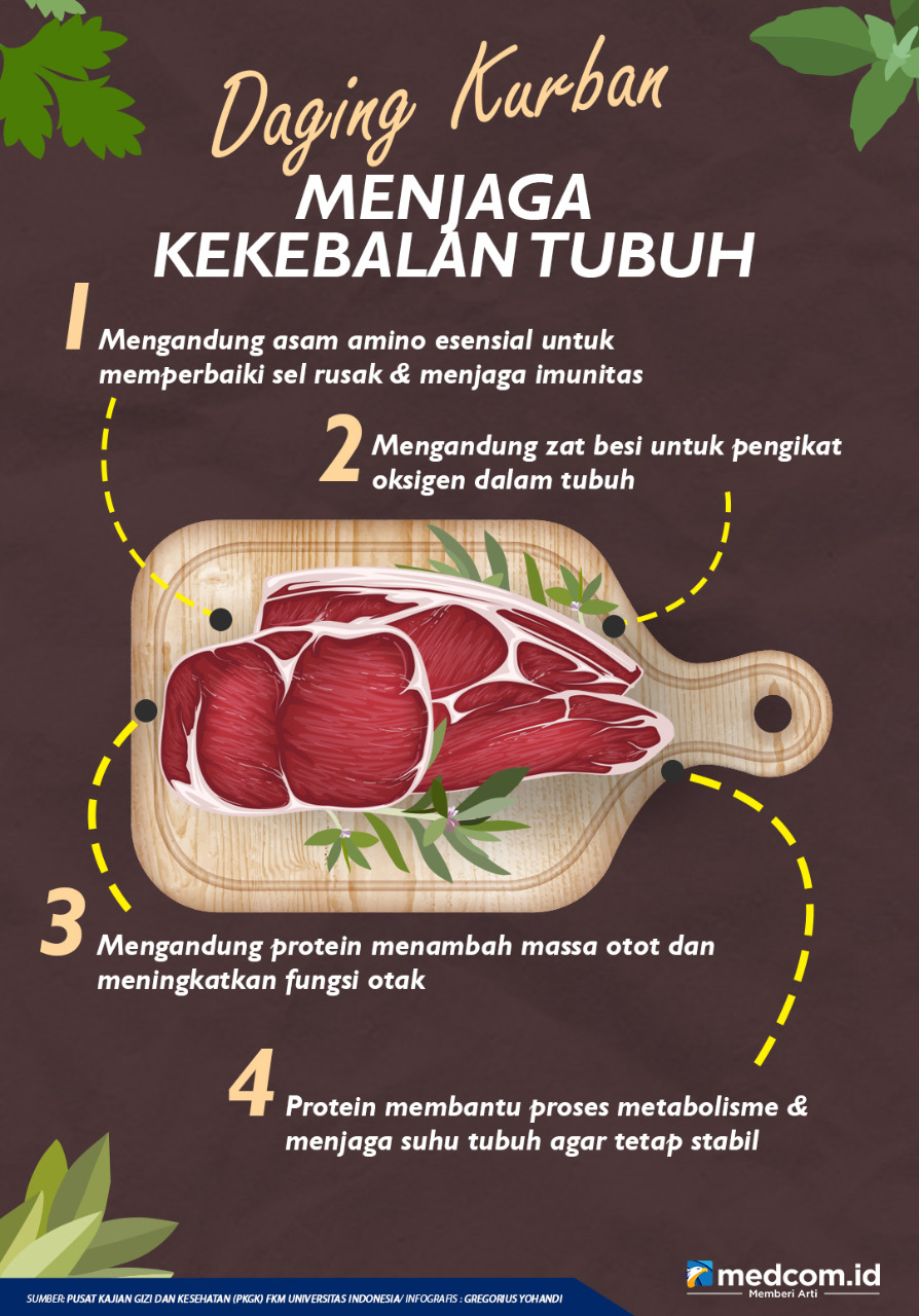Daging Kurban Menjaga Kekebalan Tubuh