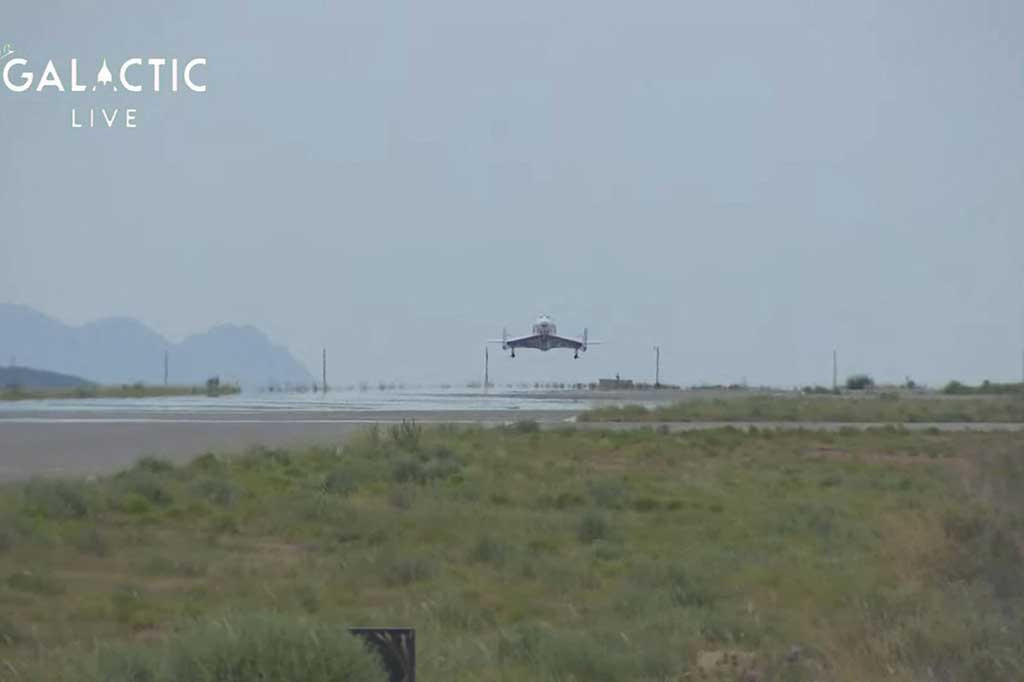 Virgin Galactic berhasil menerbangkan pelanggan komersial pertamanya ke luar angkasa pada Kamis, 29 Juni 2023 waktu setempat.