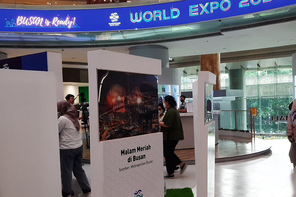 Korea Selatan (Korsel) mengumpulkan dukungan internasional agar Busan menjadi host dari World Expo 2030. Dukungan internasional ini juga dilakukan di Indonesia, dalam bentuk pameran Busan World Expo 2030.